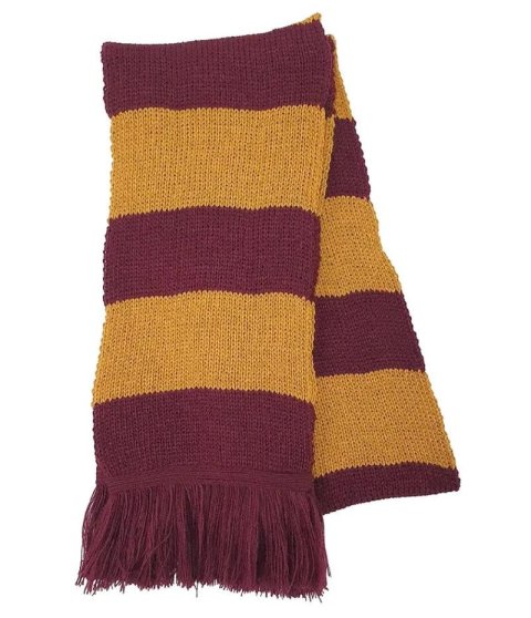 neuveden: Harry Potter Pruhovaná šála - Nebelvír