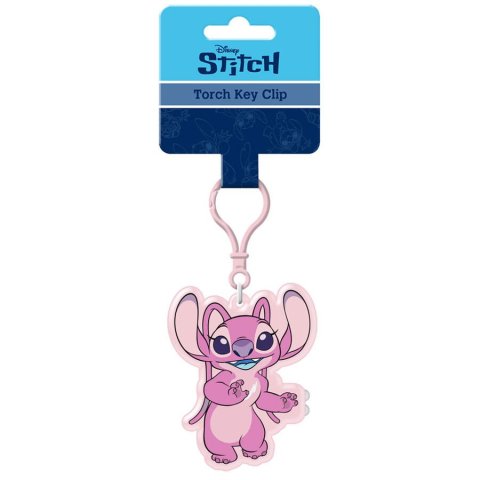 -: Lilo  Stitch Klíčenka se světlem Angel