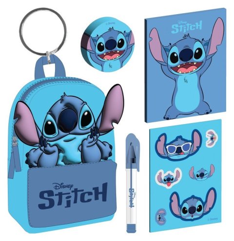 : Lilo a Stitch klíčenka s minibatůžkem Stitch