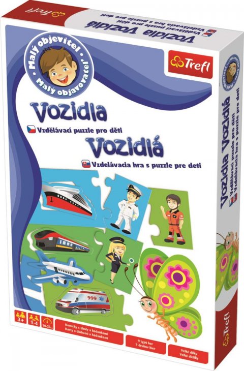 neuveden: Malý objevitel: Vozidla
