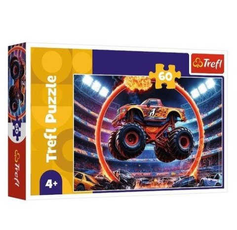 neuveden: Puzzle Monster truck 60 dílků