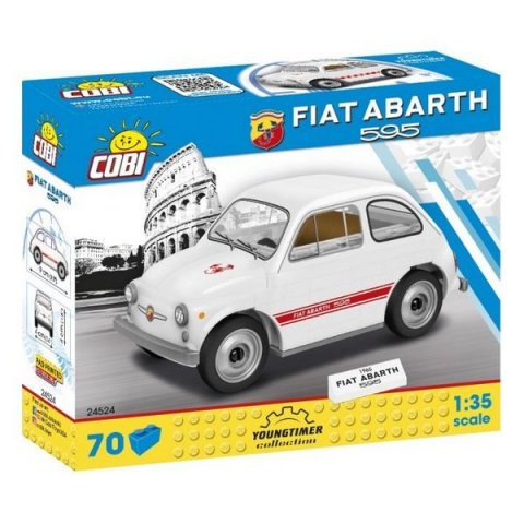 neuveden: Stavebnice COBI Fiat 500 Abarth 595, 1:35, 70 kostek