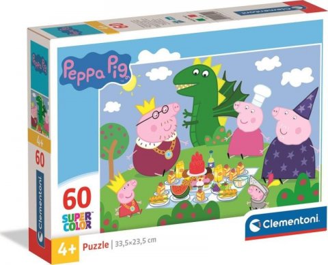 neuveden: Puzzle Prasátko Pepina 60 dílků