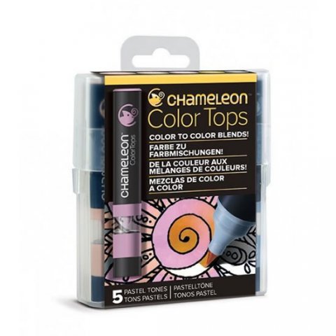 neuveden: Set Chameleon Color Tops, 5ks - pastelové tóny neuveden: Set Chameleon Color Tops, 5ks - pastelové tóny