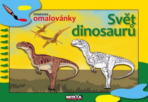 neuveden: Svět dinosaurů - didaktické omalovánky neuveden: Svět dinosaurů - didaktické omalovánky
