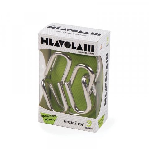 neuveden: Kovový hlavolam - Zamotané drátky