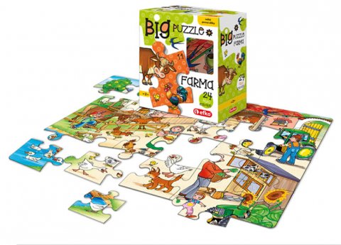 neuveden: BIG Puzzle - Farma/BABY neuveden: BIG Puzzle - Farma/BABY