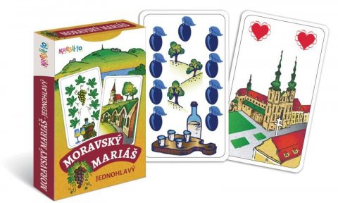 neuveden: Moravský mariáš / karty jednohlavé neuveden: Moravský mariáš / karty jednohlavé