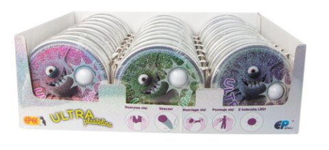 : Ultra Plastelina se svítící kuličkou LED (různé barvy)
