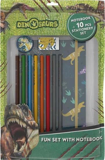 neuveden: Dinosauři - Balíček s blokem