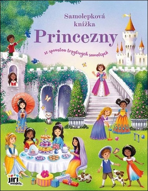 neuveden: Velká samolepková knížka Princezny