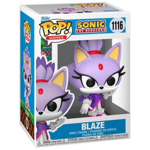 neuveden: Funko POP Games: Sonic - Blaze #1116