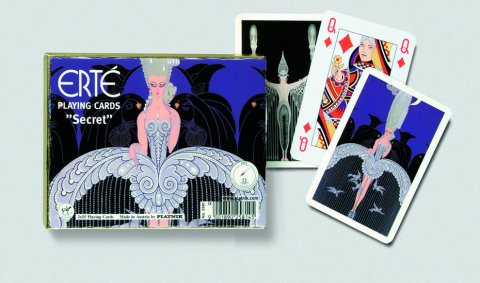 neuveden: Piatnik Kanasta - Erté Secret