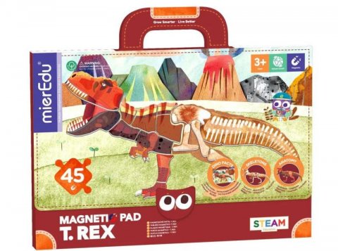 neuveden: MierEdu Magnetická tabulka Dinosauři - Tyrannosaurus