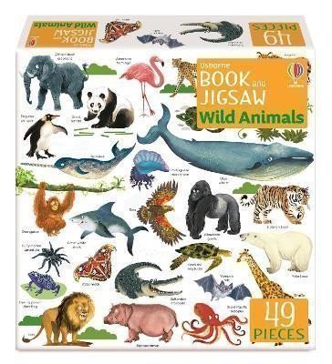 Smith Sam: Usborne Book and Jigsaw Wild Animals