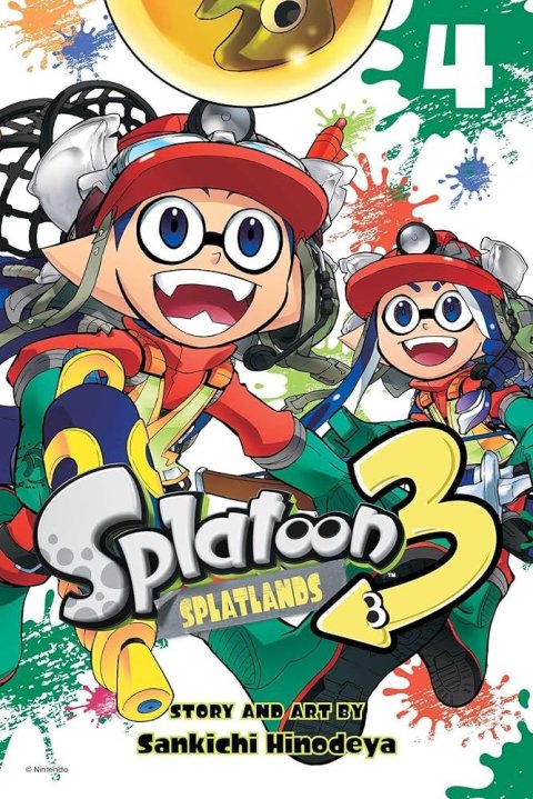 Hinodeya Sankichi: Splatoon 3: Splatlands, Vol. 4