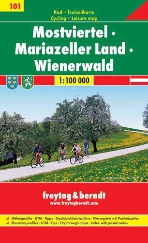 neuveden: RK 101 Mostviertel-Mariazeller 1:100 000 / cyklomapa