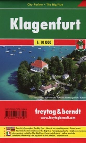 neuveden: PL 19 CP Klagenfurt 1:10 000 / kapesní plán města