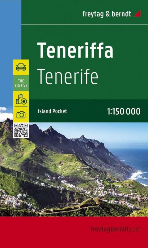 neuveden: AK 0523 IP Tenerife 1:150 000 / kapesní automapa (lamino)