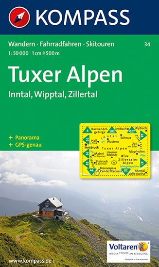 neuveden: Tuxer Alpen 34 / 1:50T NKOM neuveden: Tuxer Alpen 34 / 1:50T NKOM