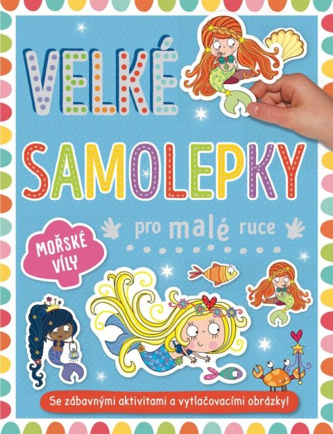 neuveden: Velké samolepky pro malé ruce Mořské víly