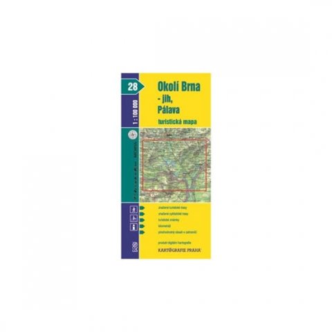 neuveden: 1:100T (28)-Okolí Brna - jih, Pálava (turistická mapa) neuveden: 1:100T (28)-Okolí Brna - jih, Pálava (turistická mapa)