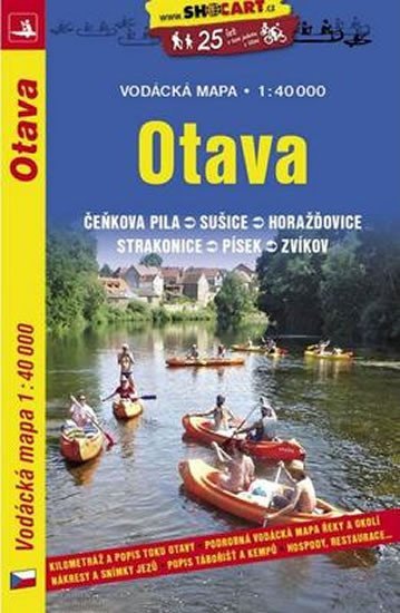 neuveden: Otava vodácká mapa neuveden: Otava vodácká mapa