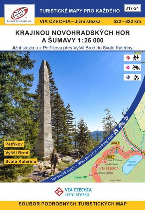neuveden: VIA CZECHIA - Jižní stezka, BOX 3, Krajinou Novohradských hor a Šumavy 1 : neuveden: VIA CZECHIA - Jižní stezka, BOX 3, Krajinou Novohradských hor a Šumavy 1 :