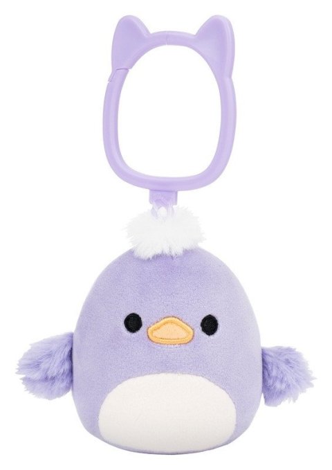-: Squishmallows Klíčenka Fialový kačer - Daquarius