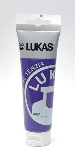 neuveden: LUKAS akrylová barva TERZIA - Cobalt violet deep 125 ml
