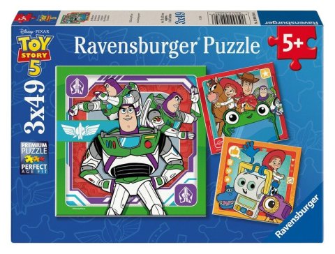 -: Puzzle Toy Story: Příběh hraček 3x49 dílků
