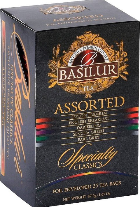 neuveden: BASILUR Specialty Assorted přebal 25 sáčků