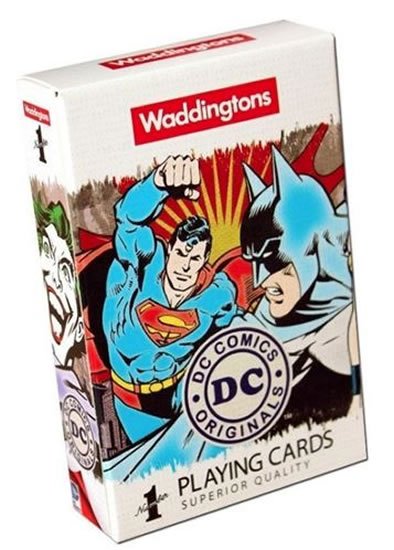 neuveden: Hrací karty DC Comics Comics