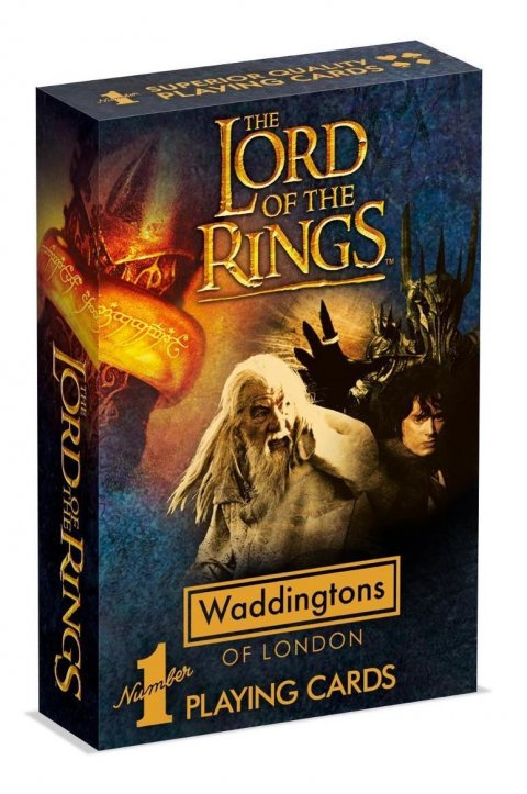 neuveden: Hrací karty Waddingtons Pán prstenů (The Lord of The Rings)