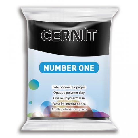 neuveden: CERNIT NUMBER ONE 56g černá neuveden: CERNIT NUMBER ONE 56g černá