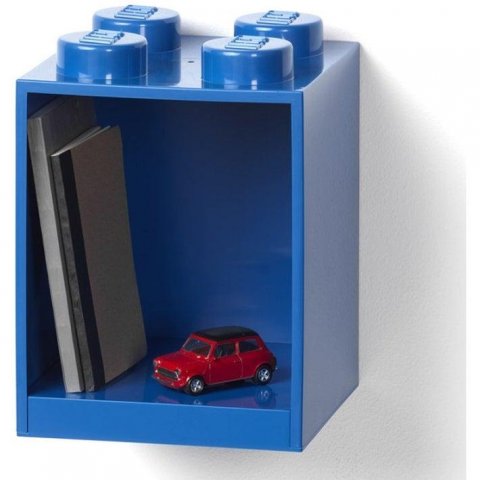 neuveden: Police nástěnná LEGO Brick 4 - modrá