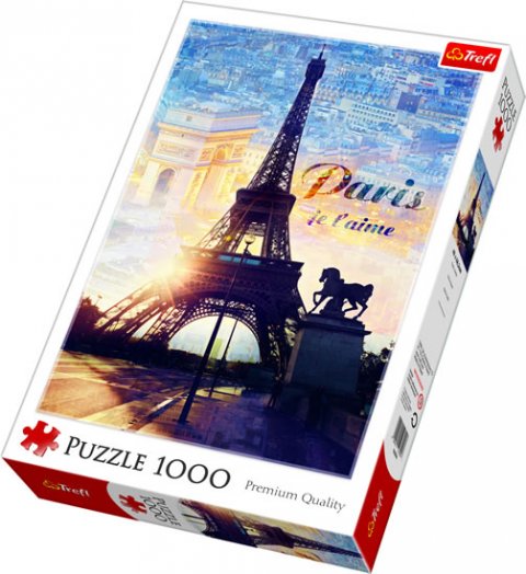 neuveden: Trefl Puzzle Paříž za úsvitu / 1000 dílků neuveden: Trefl Puzzle Paříž za úsvitu / 1000 dílků