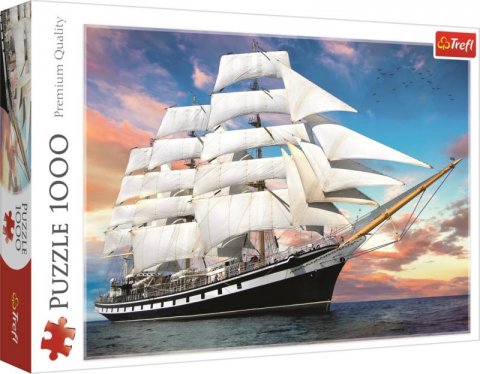 neuveden: Trefl Puzzle Plachetnice / 1000 dílků