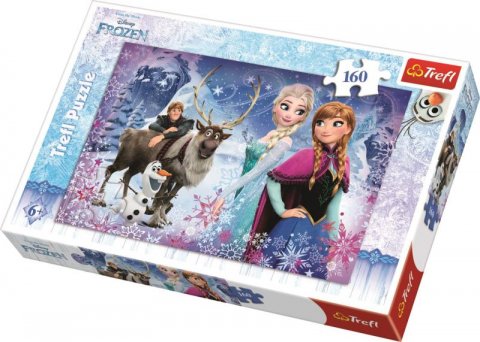 neuveden: Trefl Puzzle Frozen - Přátelství / 160 dílků