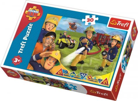 neuveden: Trefl Puzzle Požárník Sam zasahuje / 30 dílků neuveden: Trefl Puzzle Požárník Sam zasahuje / 30 dílků