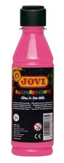 neuveden: JOVI temperová barva neónová 250ml v lahvi růžová neuveden: JOVI temperová barva neónová 250ml v lahvi růžová