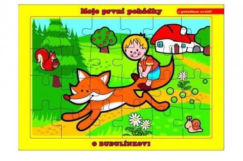 neuveden: Puzzle deskové O Budulínkovi / 24 dílků neuveden: Puzzle deskové O Budulínkovi / 24 dílků