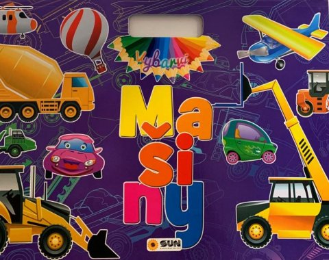 neuveden: Vybarvi Mašiny se samolepkami neuveden: Vybarvi Mašiny se samolepkami