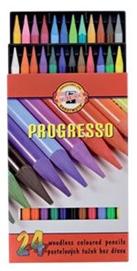 neuveden: Koh-i-noor pastelky PROGRESSO dlouhé sada 24 ks neuveden: Koh-i-noor pastelky PROGRESSO dlouhé sada 24 ks
