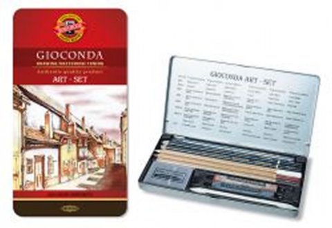 neuveden: Koh-i-noor kreslířská umělecká souprava GIOCONDA pro suchou kresbu 10 ks v neuveden: Koh-i-noor kreslířská umělecká souprava GIOCONDA pro suchou kresbu 10 ks v