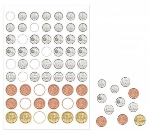 neuveden: Matematika se Čtyřlístkem 1 - Sada příloh Peníze