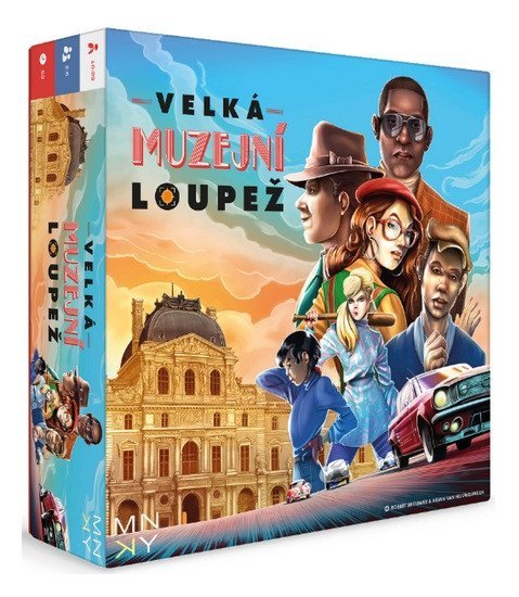neuveden: Velká muzejní loupež - desková hra