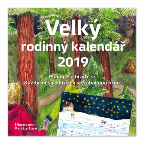 Kopřivová Monika: Velký rodinný kalendář 2019