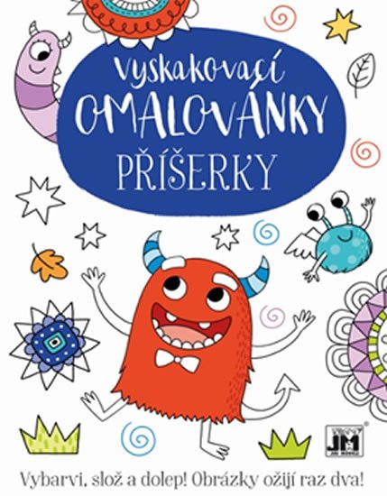 neuveden: Příšerky - Vyskakovací omalovánky