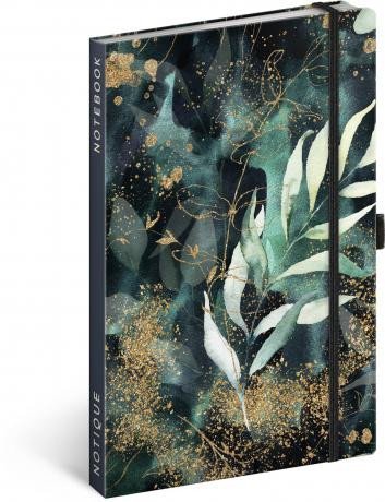 neuveden: Notes Eukalyptus, linkovaný, 13 × 21 cm